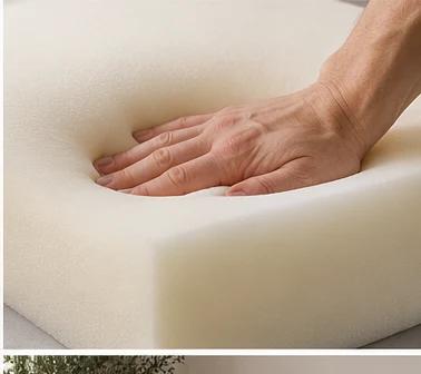 Illustration of a softer foam, not a measured sample
