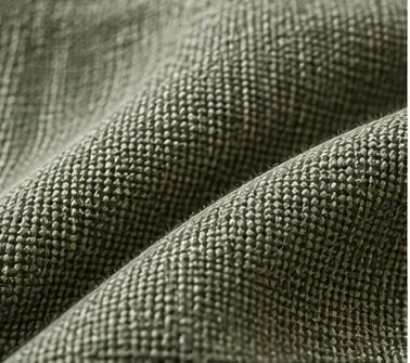 Illustrative green woven fabric